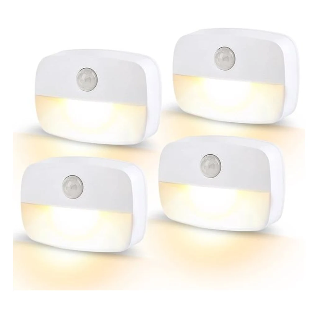 Motion-Sensor Night Lights, Pack of Four